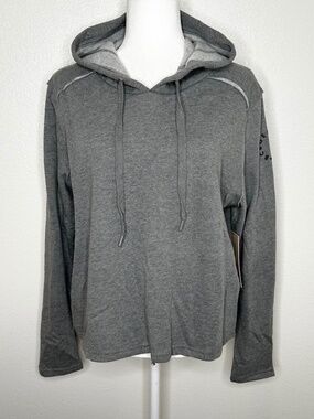 New BCBGeneration Womens Gray Hoodie Sweatshirt Size XL NWT